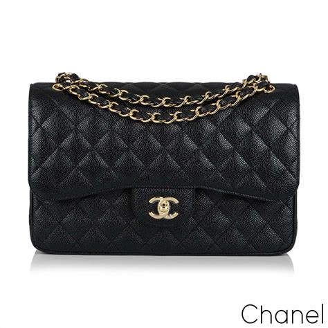 chanel large classic flap bag size|chanel mini flap bag caviar.